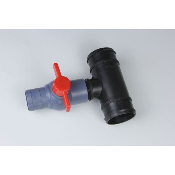 Синий черный PVC шаровой клапан OEM Пластиковый шаровый клапан в сельскохозяйственной промышленности