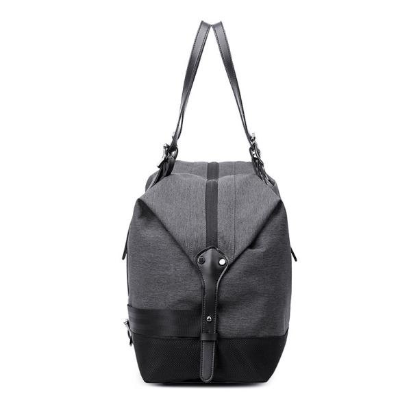Black Gray 16.8L Sports Gym Bag With Shoe Compartment OEM ODM