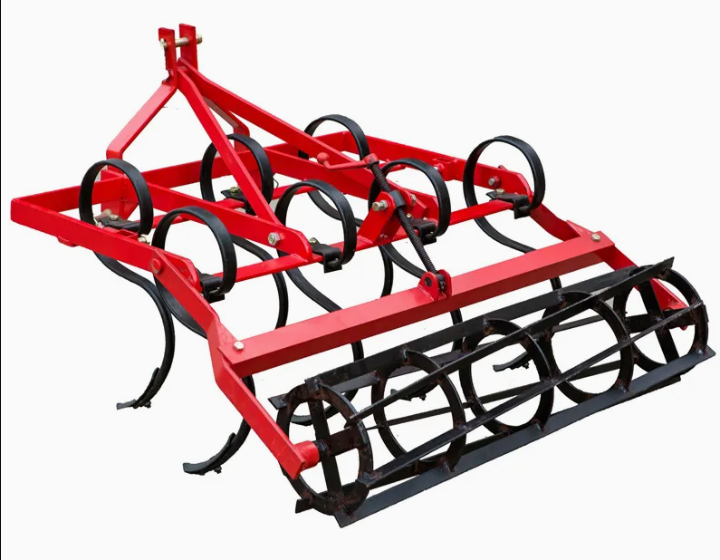 Agricultural Machinery S Tine Cultivator with Roller 2.1m Cultivator Tillage for Tractor 3ZS
