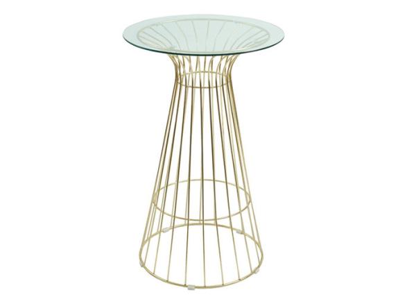 Steel Gold Wire 23.62 X 22.44 X 32.28 Outdoor Garden Furniture