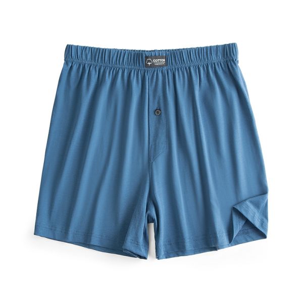 Lyocell Fabric Mens Gym Boxers Custom Breathable Woven Boxer Shorts