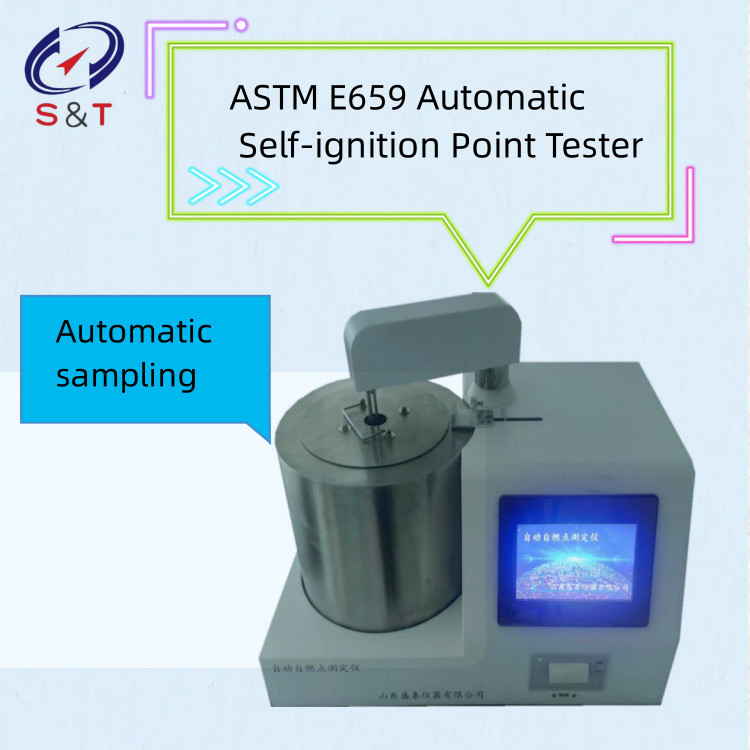 ASTM E659 Тестора трансформаторного масла Тестора огнеупорного масла для самозажигания