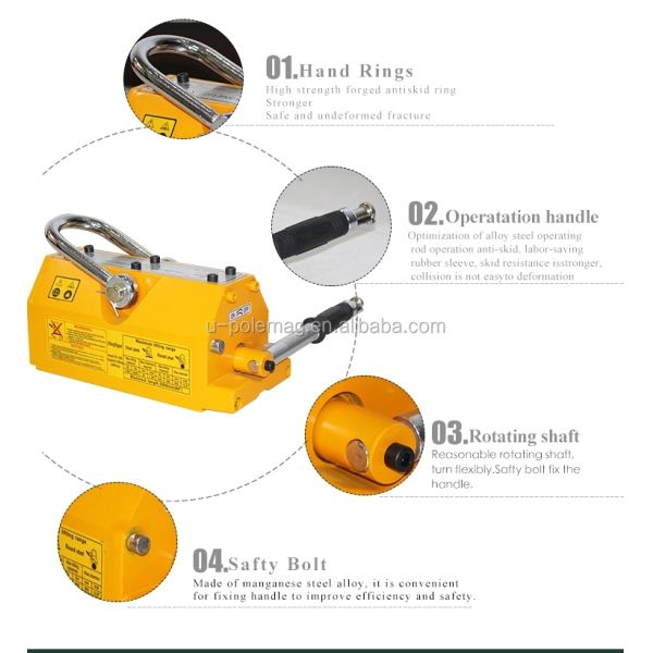 Видеотехническая поддержка PML-300 SDF3.5 Постоянный магнитный подъемник