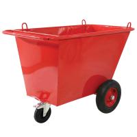 capacidade de Crane Boat Skip 7000LBS do trole da recolha de lixo 400L