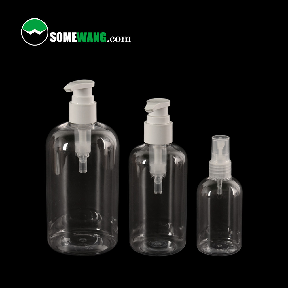 бутылка ЛЮБИМЦА ливня шампуня 100ml/200ml/500ml пластиковая с упаковкой косметики спрейера насоса