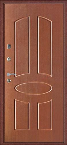 Russia steel wood security armored door
