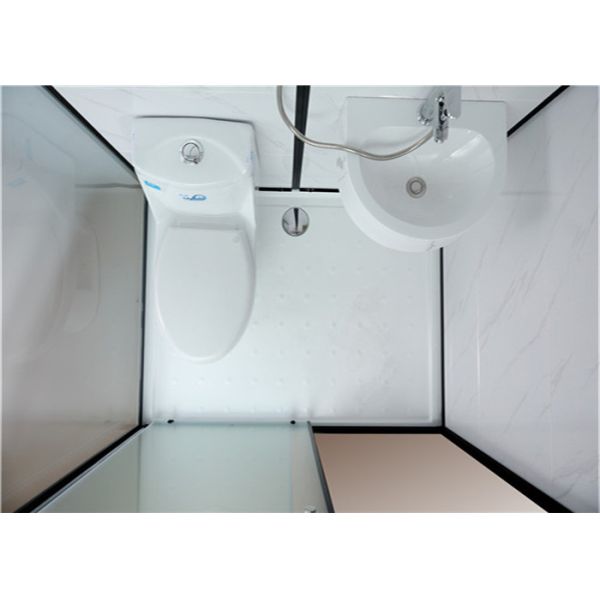 Aluminio negro de acrílico blanco de la bandeja 1600*1200*2150m m del ABS de las cabinas de la ducha