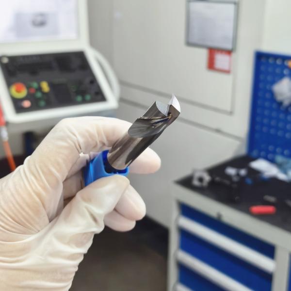 OEM Coolant Through Flat Bottom Carbide Drills For Blind Hole Machining