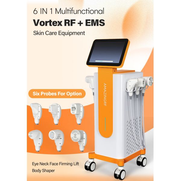 Máquina de microagujas de 300W RF 6 en 1 Máquina multifuncional para el cuidado de la piel