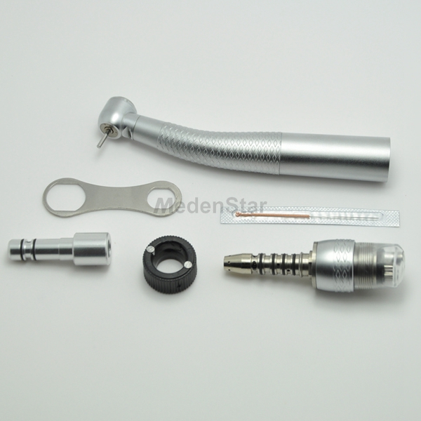 Sirona Fiber Optic Triple Water Spray Stainless Bearing Push Button High Speed Dental Handpiece