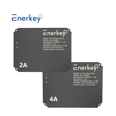 Enerkey 2A 4A Умный активный балансировщик 15S 16S Lifepo4 / Литий-ионный батарейный эквалайзер для электрического велосипеда