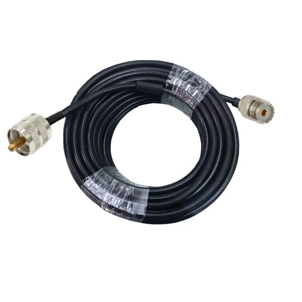CB Ham Radio RG58 Extension Cable PL259 Pigtail UHF PL-259 Male to UHF SO-239 Female