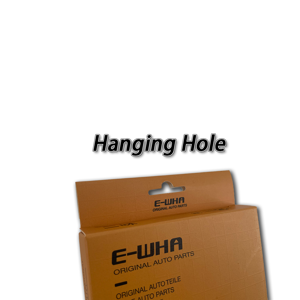 High Quality Auto Spare Parts Packaging Custom Printed Cardboard Matt Lamination Small Recyclable Folders Gold Foil UV Coating