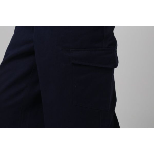 2 Way Brass Zipper Fire Retardant Workwear , 350gsm Flame Proof Overalls