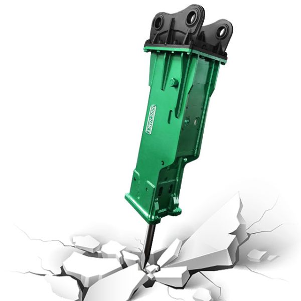 GCB220T SB81 Hydraulic Rock Hammer Side Type Hydraulic Breaker for 18-26 Ton Excavators with 140mm Tool Diameter and 350-500Bpm Impact Rate