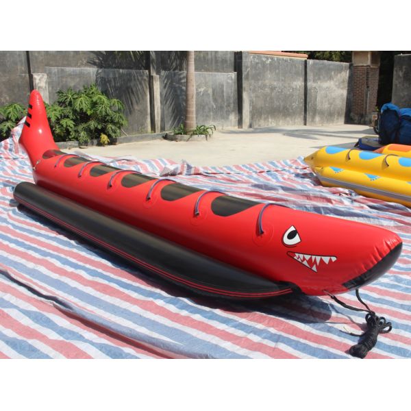 Поставщик Надувные водные игры Надувные летающие рыбы Банановые водные санки для взрослых