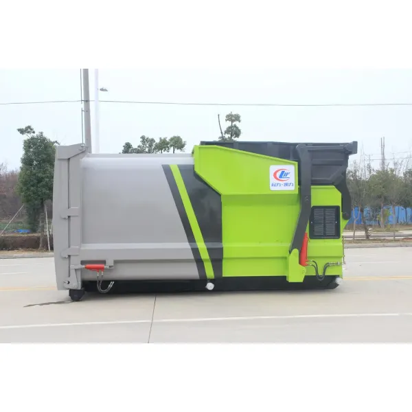 12cbm 14cbm Dongfeng Kingrun Hook Lift Garbage Collection Truck 10ton 15ton