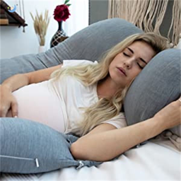 Detachable Side U-Shape Pregnancy Pillow Support for Pregnant Women Customized Color