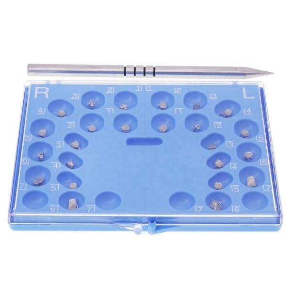 Edgewise Self Ligating Metal Bracket Braces For Orthodontics Treatment Medical Stainless Steel