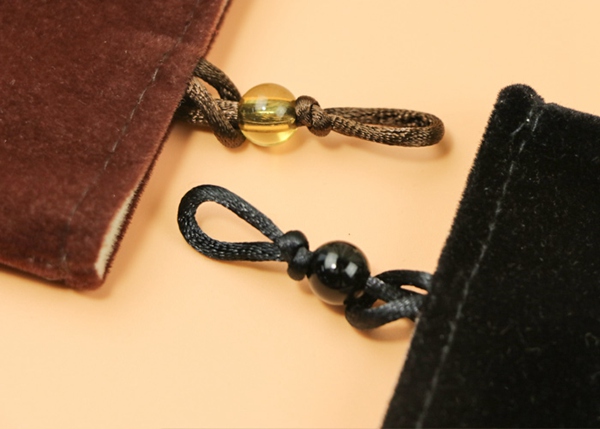 сумки подарка Дравстринг бархата 200гсм с внешнее карманное Ресиклабле ультра светлым