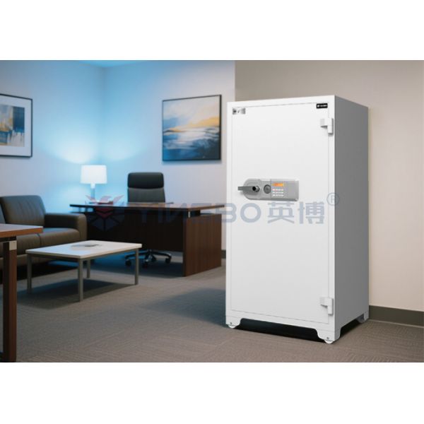H1280mm Fireproof Safe Box Fire Resistant Special Out Hinge Design