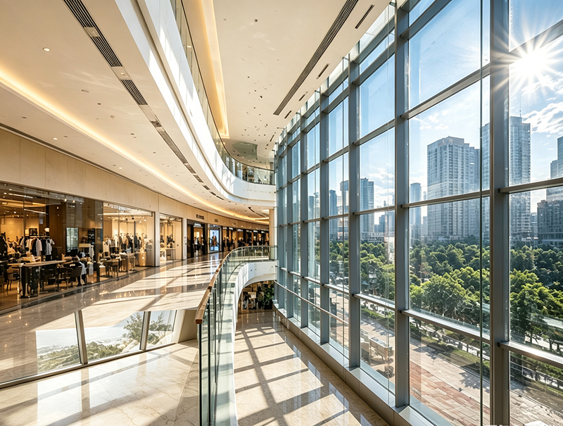 3m Gradient Architectural Glass Decorative Film for Large Glass Facades
