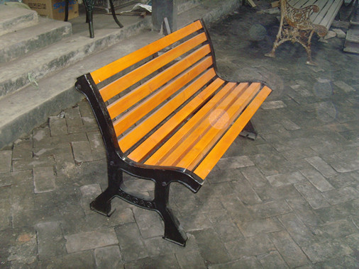 Durable Outdoor Garden Cast Iron Bench Ends Armrest For Public Park