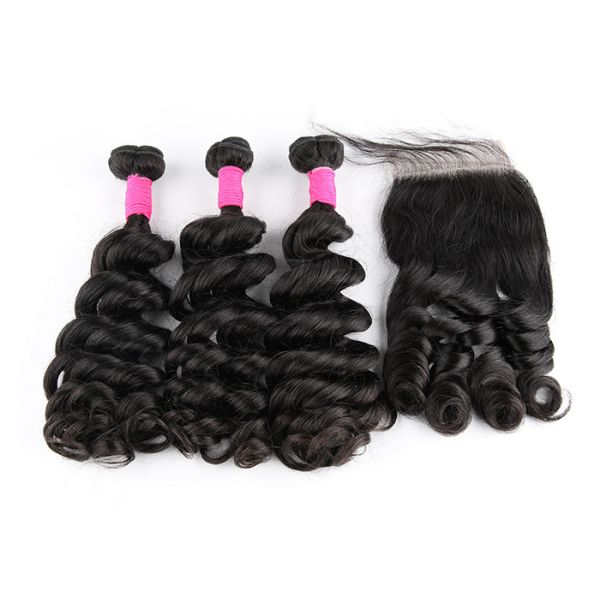 100G Virgin Human Hair Extensions Big Curl 12 Inch 14 Inch 16 Inch