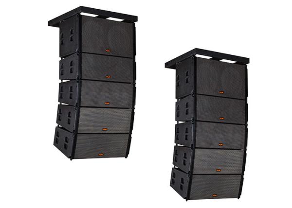 Dual 12 Polywood Church Speaker System / Line Array Speaker for Outdoor Events