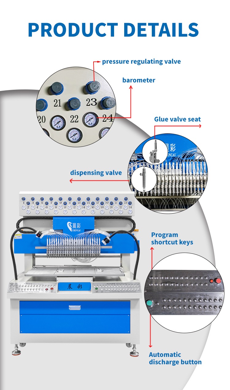 24 Color Label PVC Dispensing Machine Wholesale Machinery Silicone Gift Making Machine
