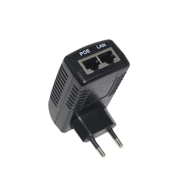 0.4A 1000Mbps POEインジェクタースプリッター 12V 24V 48V Power over Ethernetアダプター