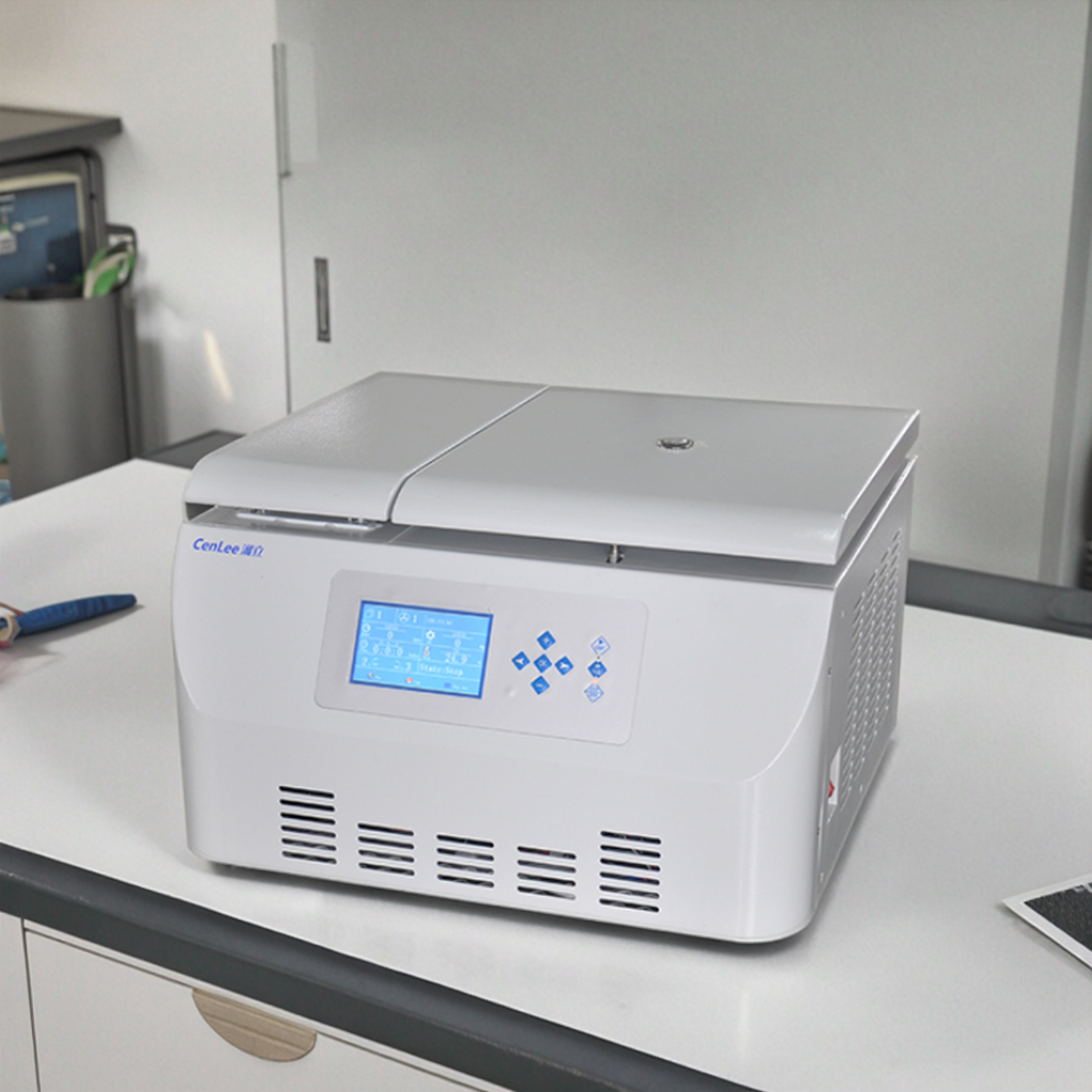 16600rpm 50ml 5ml Bench Top Refrigerated Centrifuge for Semen Component Separation -20-40C Laboratory Use Biological Research