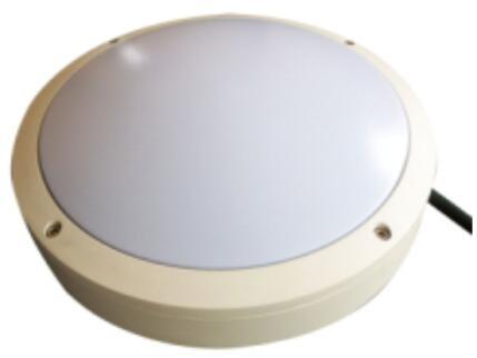 85-265VAC 1600lm 6000K 20W Led Bulkhead Light Exterior White Die Cast Aluminium Housing