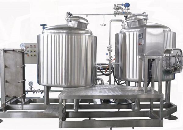 Manual Control 5BBL Small Brewing Systems / Stainless Beer Fermenter Electric Heating