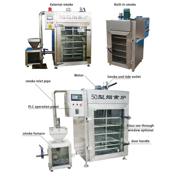 Smoking Meat Machine for Home Smoke Fish Making Smoker Oven