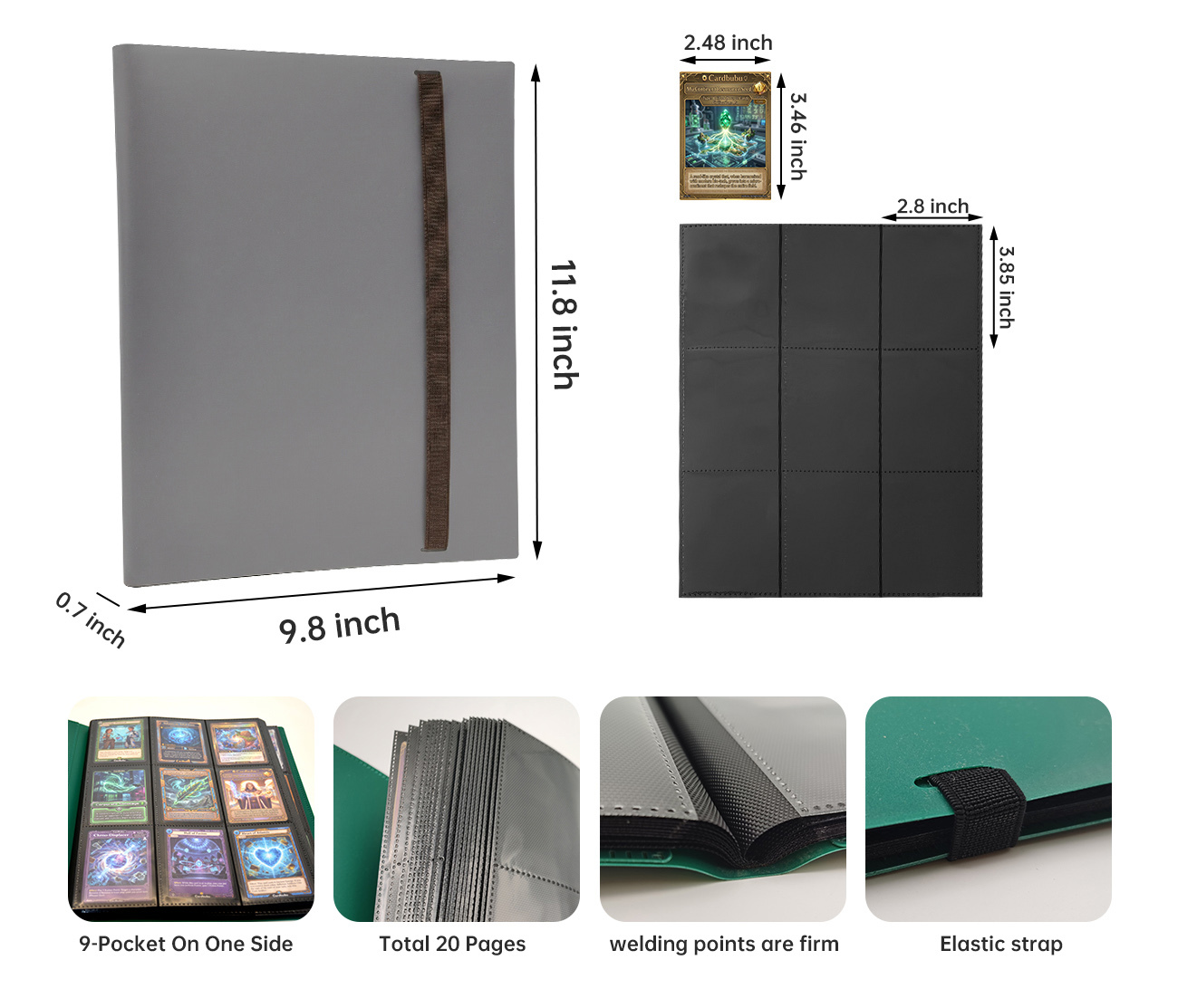 Trading Card Binder Manufacturer for Wholesale Global Game Card Storage Solutions