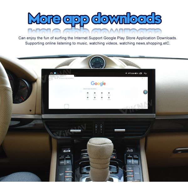 Авторадио Android 13 Для Porsche Cayenne 2011-2017 HD ЖК-экран Carplay GPS навигация
