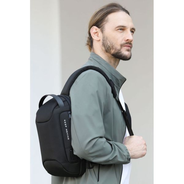 Фабрика оптом водонепроницаемая мода противоугонный крестовый корпус грудь плечевая сумка для мужчин