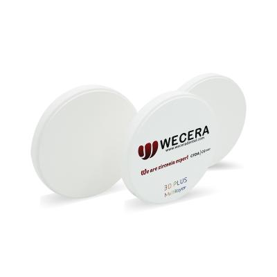 Blanc en céramique de couche multi dentaire du laboratoire 1500° pour agglomérer 16 Vita Color 3 couleurs d'agent de blanchiment