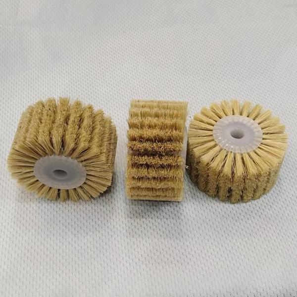 Tufted Sisal Roller Brush Tampico Brush For Polishing Wax And Cleaning Before Painting