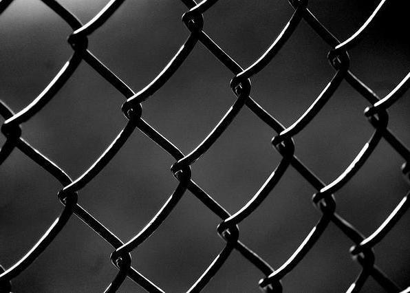 3.0mm Galvanized Chain Link Fence Mesh 48mm 65mm Width