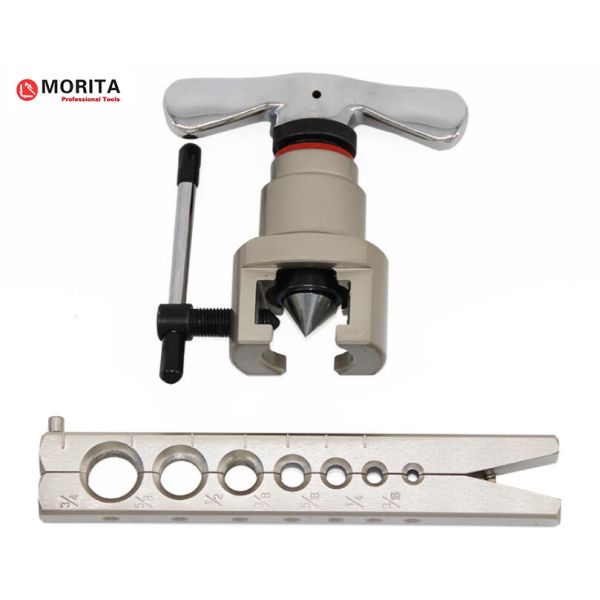 Herramientas que señalan por medio de luces excéntricas estupendas Al Alloy 5m m, 6m m, 8m m, 10m m, 12m m, 16m m, cono excéntrico 45° de 19m m que amplía el tubo de cobre amarillo