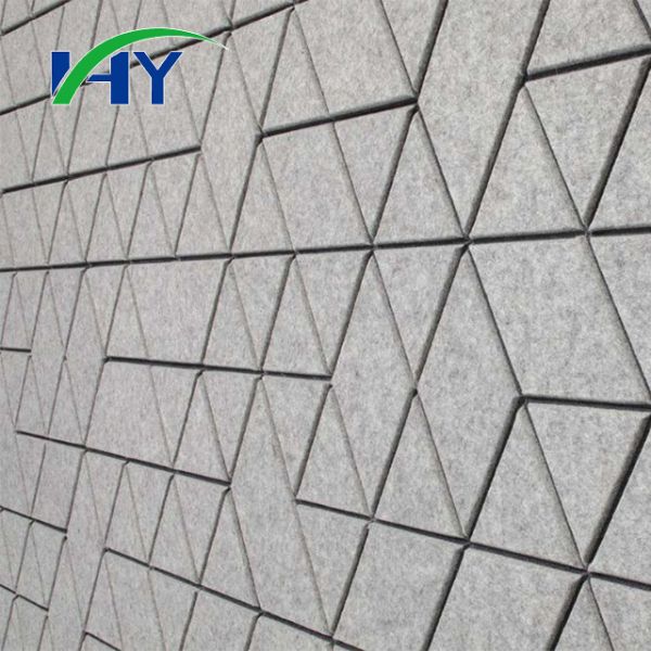 Acoustical PET Acoustic Panels Fire Retardant For Hospital Wards