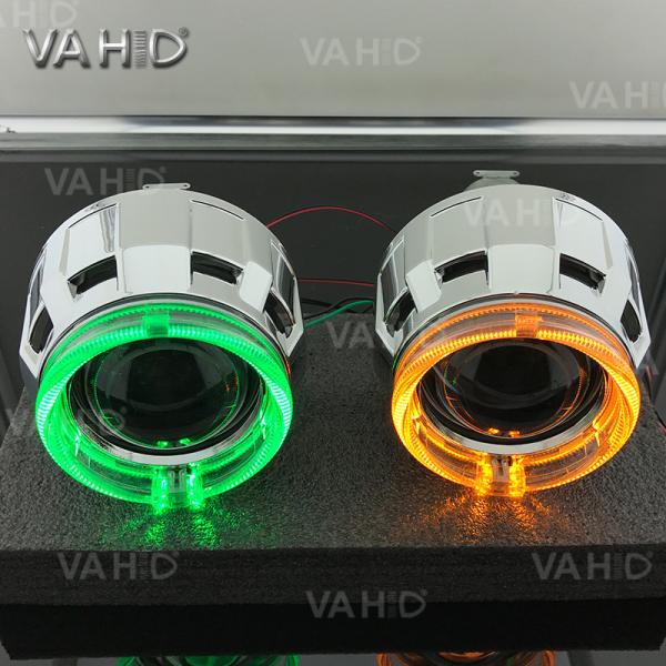 CH29  2.5inch Round Crystal angel eye Bixenon Car hid xenon projector kit