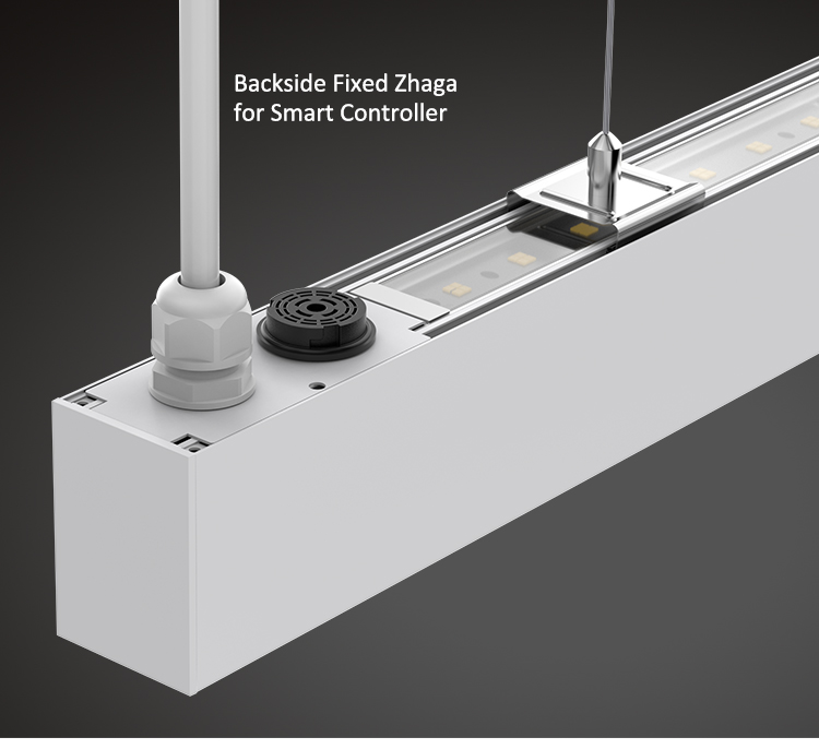 Seamless Linking LED Linear Light with UGR<19 and 5-Year Warranty for Office and Commercial Spaces
