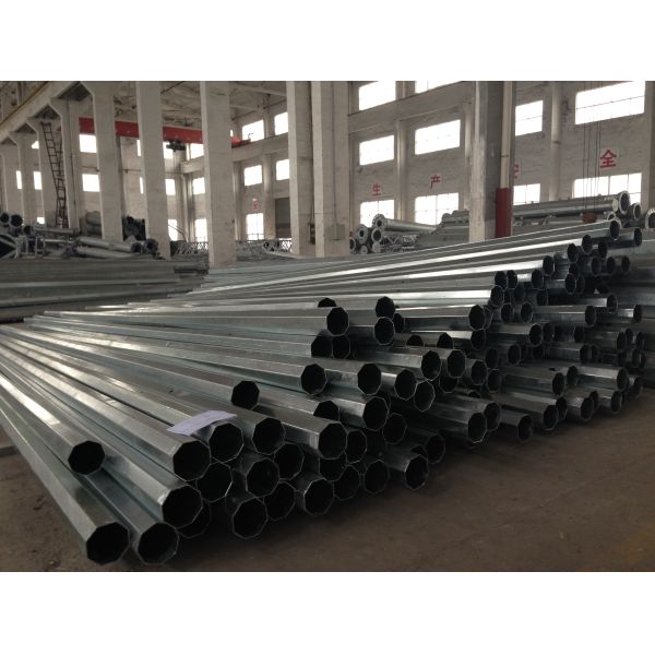 8M 11M steel light pole AWS D1.1 Welding Thickness 4mm steel pipe Easy install