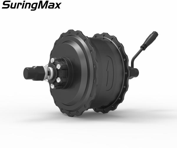 20-35km/H Electric Brushless Hub Motor , 48v 750w Geared Hub Motor Kit