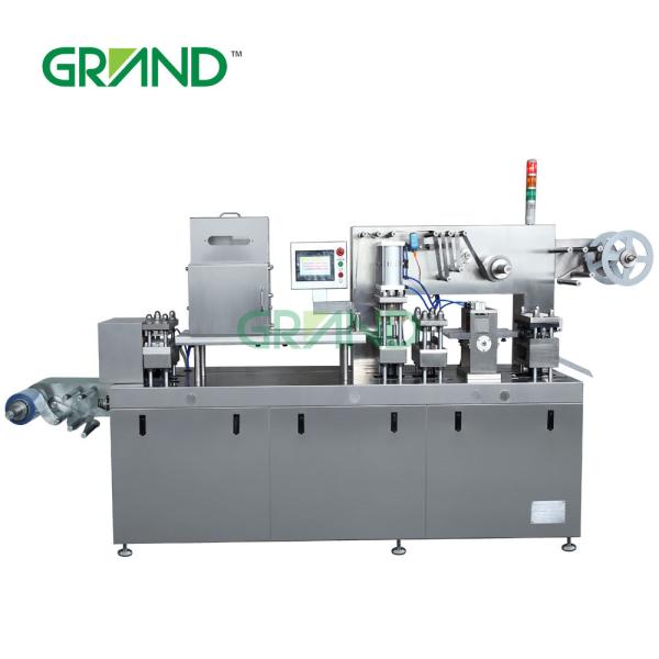 Full Auto Pill Tablet Blister Packaging Machine , Blister Pack Sealing Machine