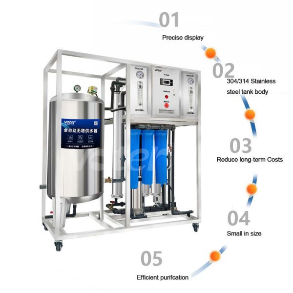 High Capacity RO Water Treatment System Suitable for Municipal Water Treatment