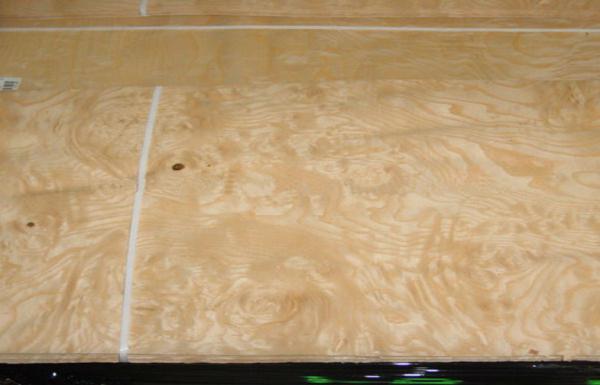 Burl Furniture Wood Veneer Guarter Cut Decorative With Yellow